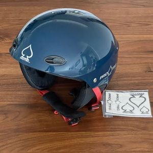 Navy Blue Pro-Tec Ski Helmet